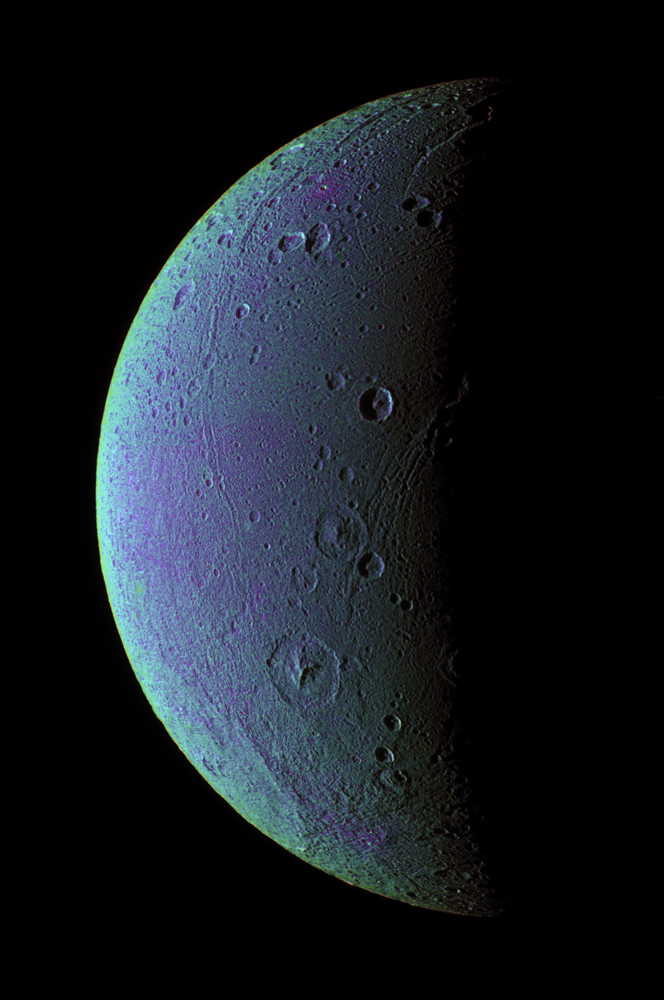 Saturn's Icy Moon Dione Has Oxygen Atmosphere